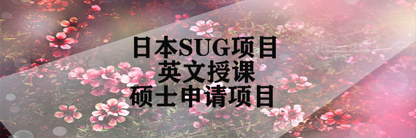 日本SGU项目英文授课硕士申请计划